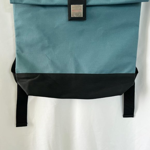 NWT Issey Miyake Parfums Blue Black Unisex Backpack Bag - Picture 6 of 16